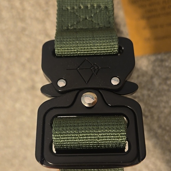 ROAM Green and Black Belt Durable Nylon Dog Collar - Picture 4 of 6